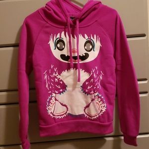 Girls monster hoody M